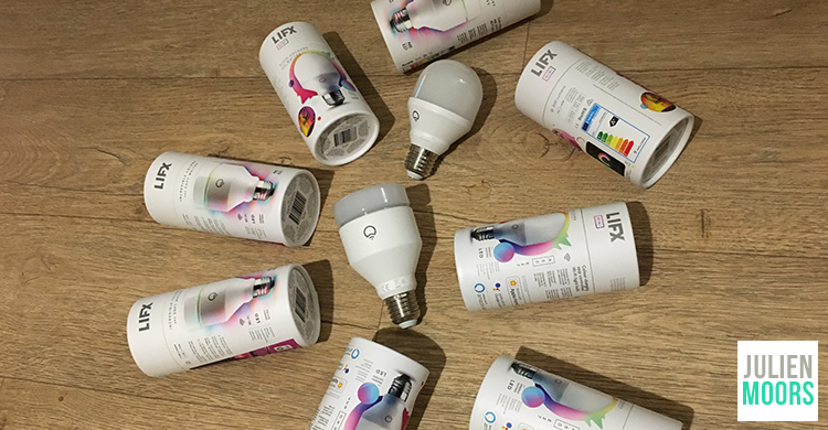 Ampoules Lifx A60 et Mini Color