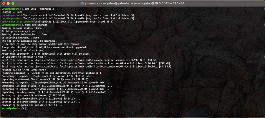 Comment mettre à jour les paquets sur Ubuntu